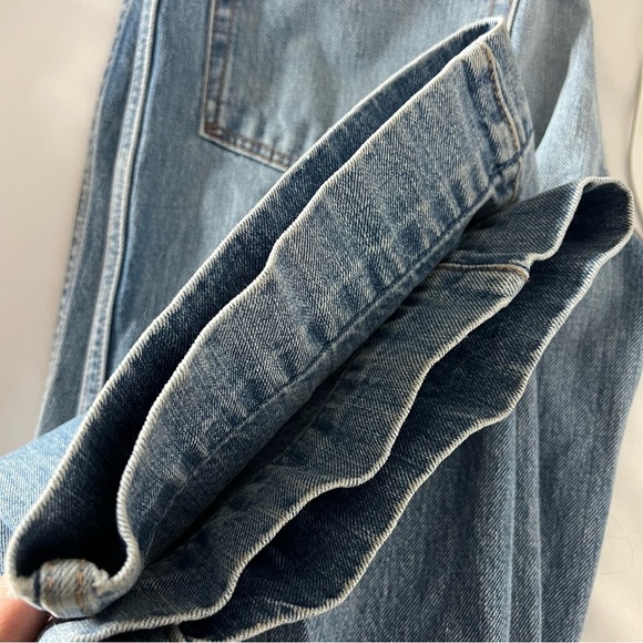 Re/Done 70's Pocket Wide Leg Jeans in Vintage Fade - Picture 3 of 7